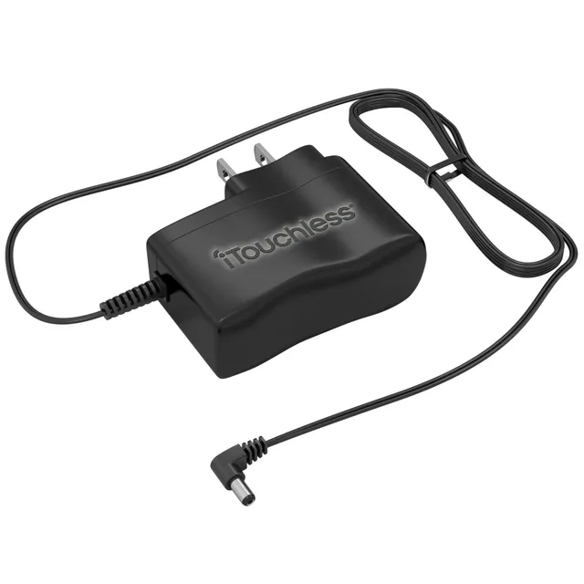 itouchless-ac-adapter-for-sensor-trash-cans-continuous-power-ul-listed image 1