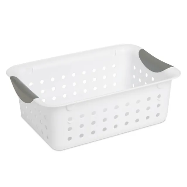 sterilite-12-pack-ultra-basket-small-open-plastic-bins-for-countertop-cabinet-an image 1