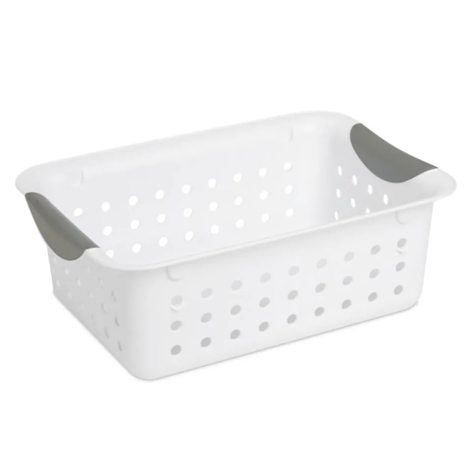 sterilite-12-pack-ultra-basket-small-open-plastic-bins-for-countertop-cabinet-an image 1