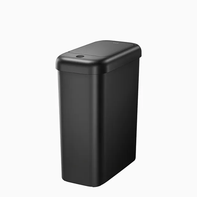 eko-morandi-slim-touchless-motion-sensor-bathroom-trash-can-10l-2-6-gallon-with- image 1
