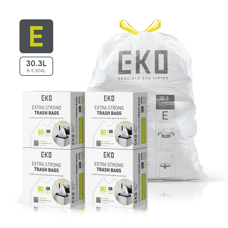 eko-code-e-9-5-gallon-easy-dispense-roll-trash-bags-320-count-heavy-duty-leakpro image 1