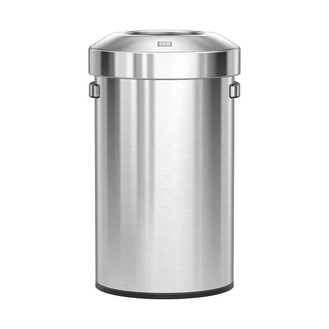 eko-urban-round-open-top-trash-can-16-gallon-60l-commercial-grade-fingerprint-re image 1