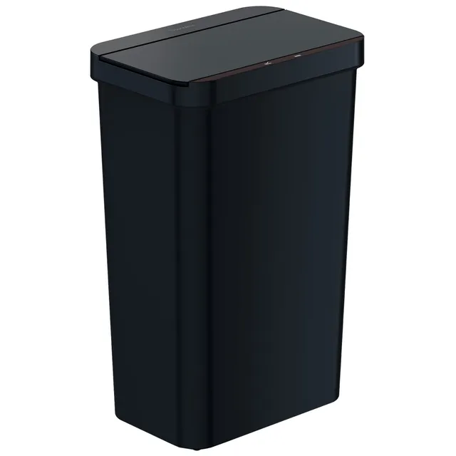 itouchless-prime-13-2-gallon-50-liter-black-plastic-touchless-sensor-trash-can-w image 1