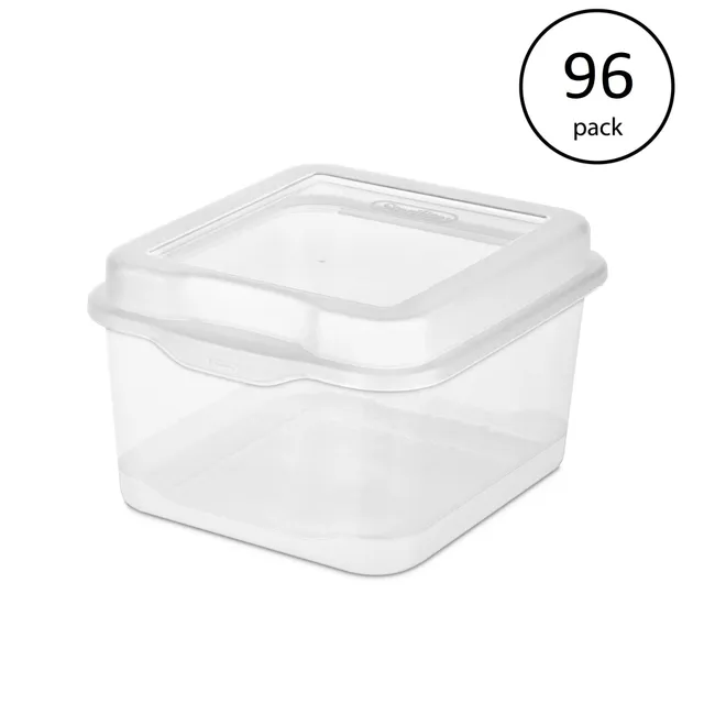 sterilite-1803-fliptop-latching-storage-box-clear-96-pack image 1