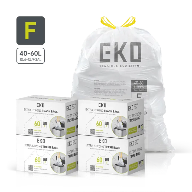 eko-code-f-13-gallon-easy-dispense-roll-trash-bags-240-count-heavy-duty-leak-res image 1