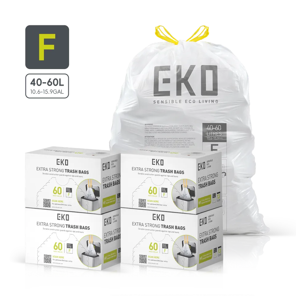 eko-code-f-13-gallon-easy-dispense-roll-trash-bags-240-count-heavy-duty-leak-res image 1