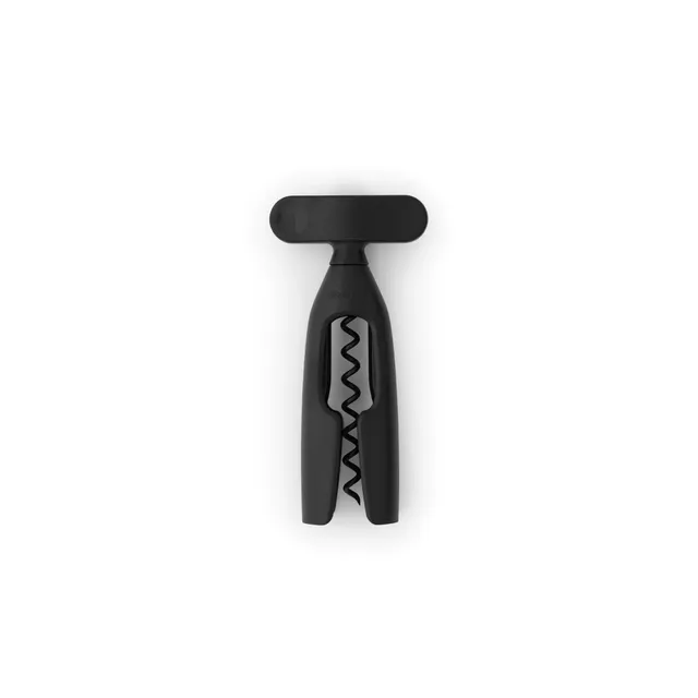 brabantia-tasty-wine-bottle-opener-corkscrew-dark-gray-extra-large-turning-handl image 1