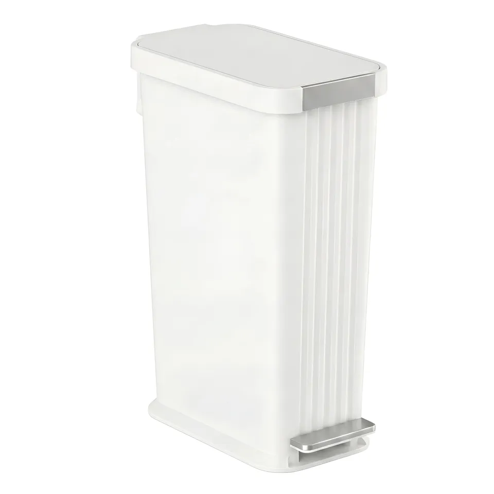 itouchless-softstep-13-2-gallon-50-liter-elongated-step-pedal-kitchen-trash-can- image 1