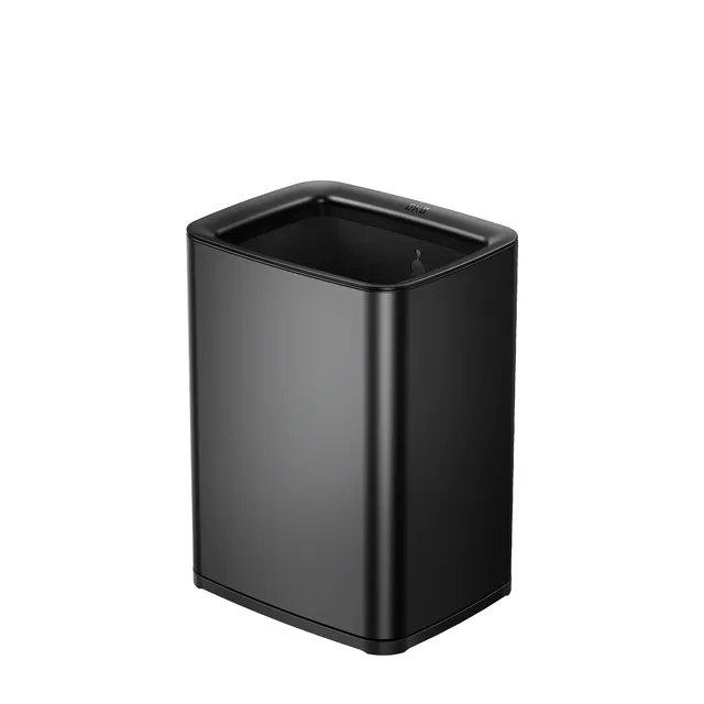 eko-laguna-2-6-gallon-10l-open-top-trash-can-with-removable-inner-basket-matte-b image 1