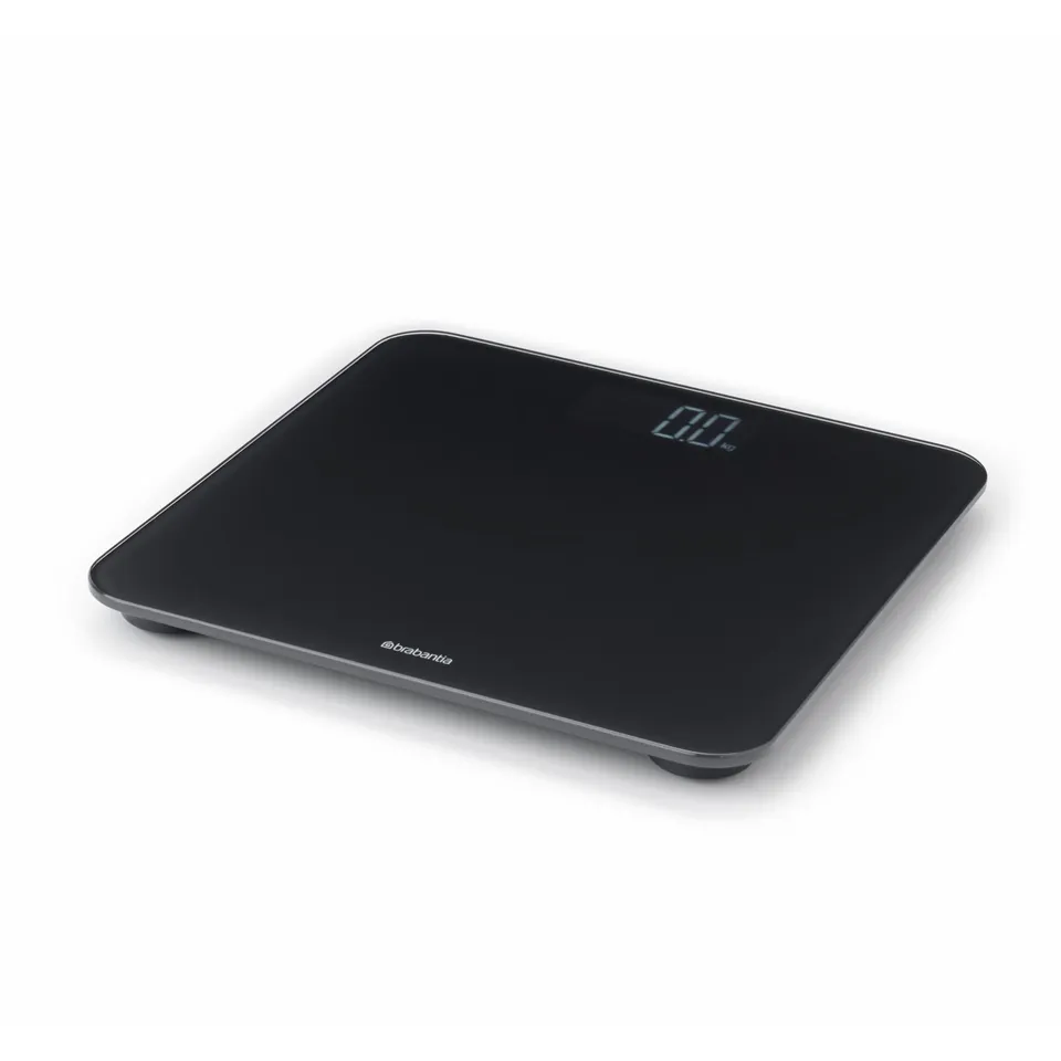brabantia-renew-digital-bathroom-scale-dark-gray-battery-powered-with-backlit-le image 1