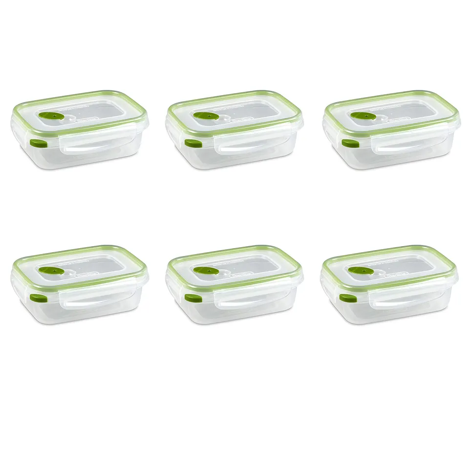 sterilite-ultra-seal-3-1-cup-rectangle-airtight-food-storage-container-latching- image 1