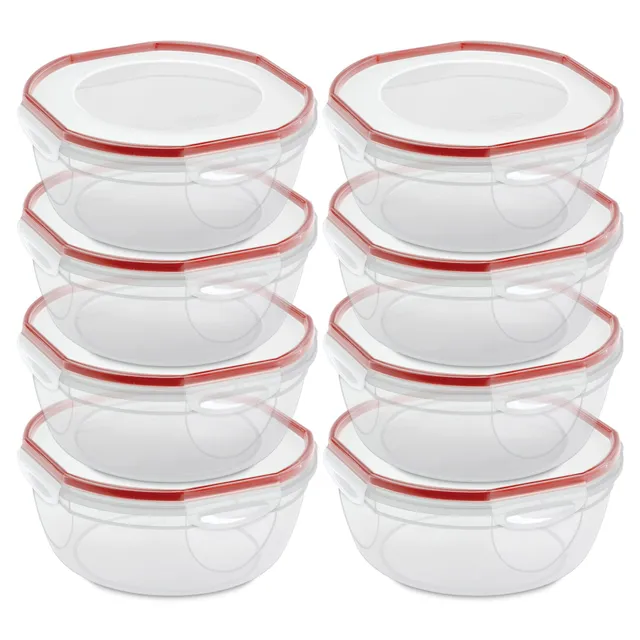sterilite-ultra-seal-multipurpose-4-7-quart-plastic-food-storage-bowl-container- image 1