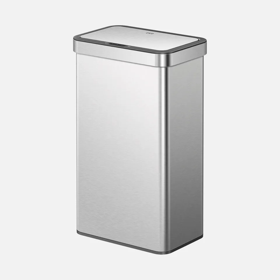 eko-nova-21-gallon-80-liter-stainless-steel-motion-sensor-trash-can image 1
