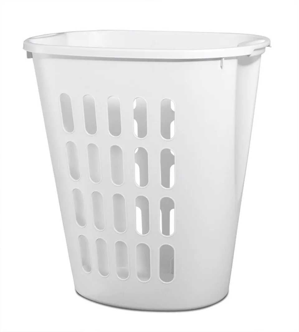 sterilite-open-laundry-hamper-tall-slim-plastic-hamper-for-dirty-clothes-white-6 image 1