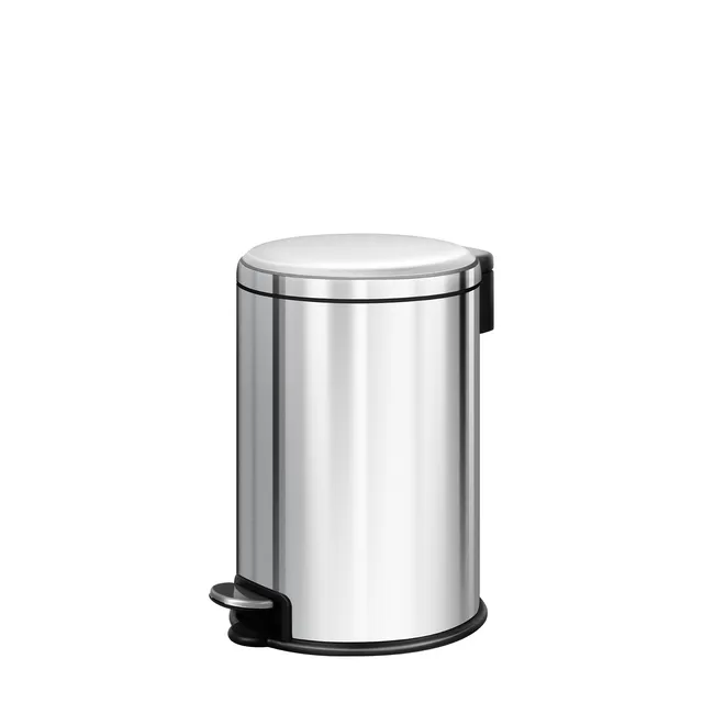 eko-essentials-serene-step-can-5l-1-3gal-stainless-steel-step-trash-can image 1