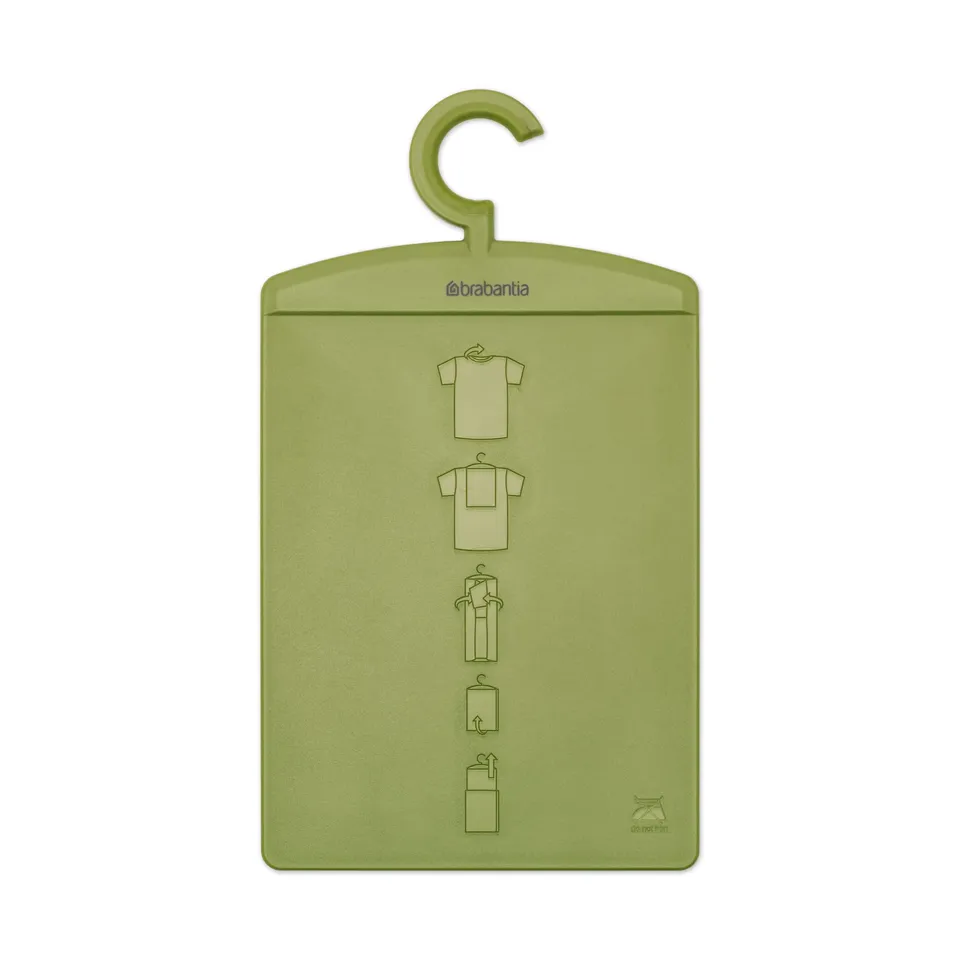 brabantia-shirt-folder-board-with-hanging-hook-instruction-images-calm-green-fol image 1