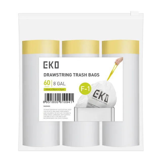 eko-code-f-1-extra-long-8-gallon-trash-bags-60-count image 1