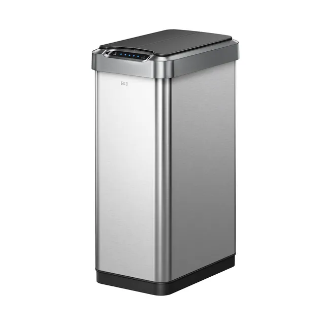 eko-phantom-t-50l-13-2-gal-motion-sensor-trash-can-with-dual-wing-lid image 1