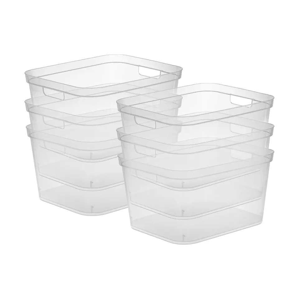 sterilite-8-25x12-25x15-inch-modern-polished-storage-bin-with-carry-through-hand image 1