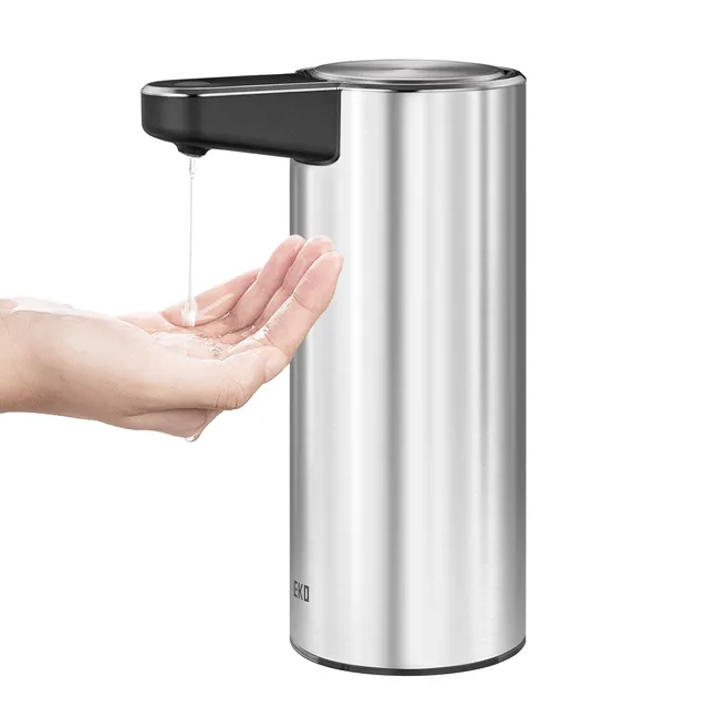 eko-deluxe-aroma-smart-liquid-soap-dispenser-stainless-steel image 1