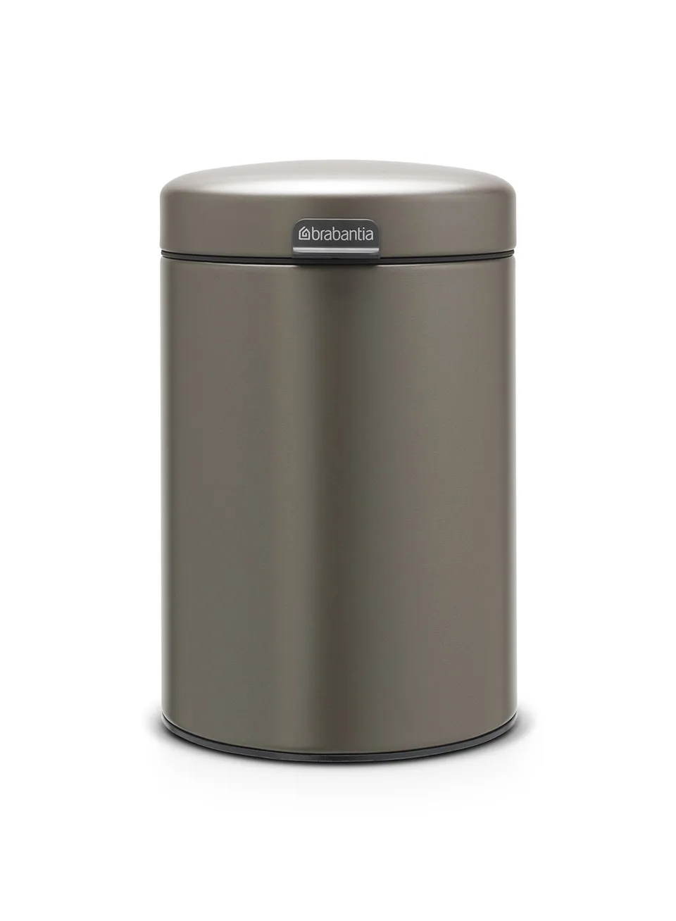 brabantia-wall-mounted-bin-newicon-3-litre-metal-platinum image 1