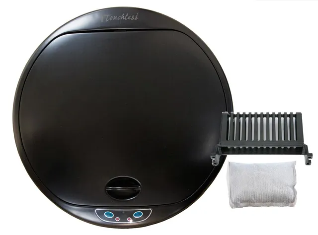 itouchless-mt08rb-mt13rb-sensor-lid-cover-deodorizer-bundle-includes-lid-filter- image 1