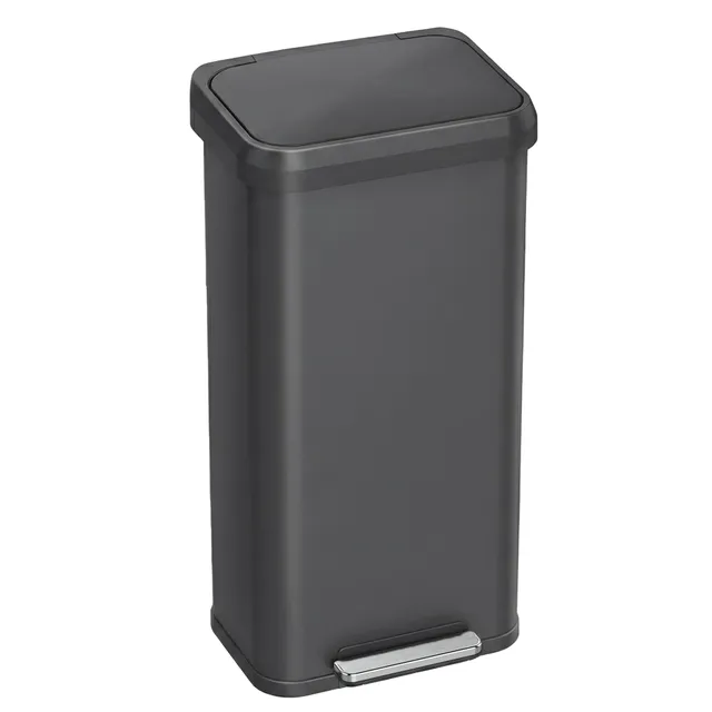 itouchless-75l-20-gal-softstep-exp-stainless-steel-step-pedal-kitchen-trash-can- image 1
