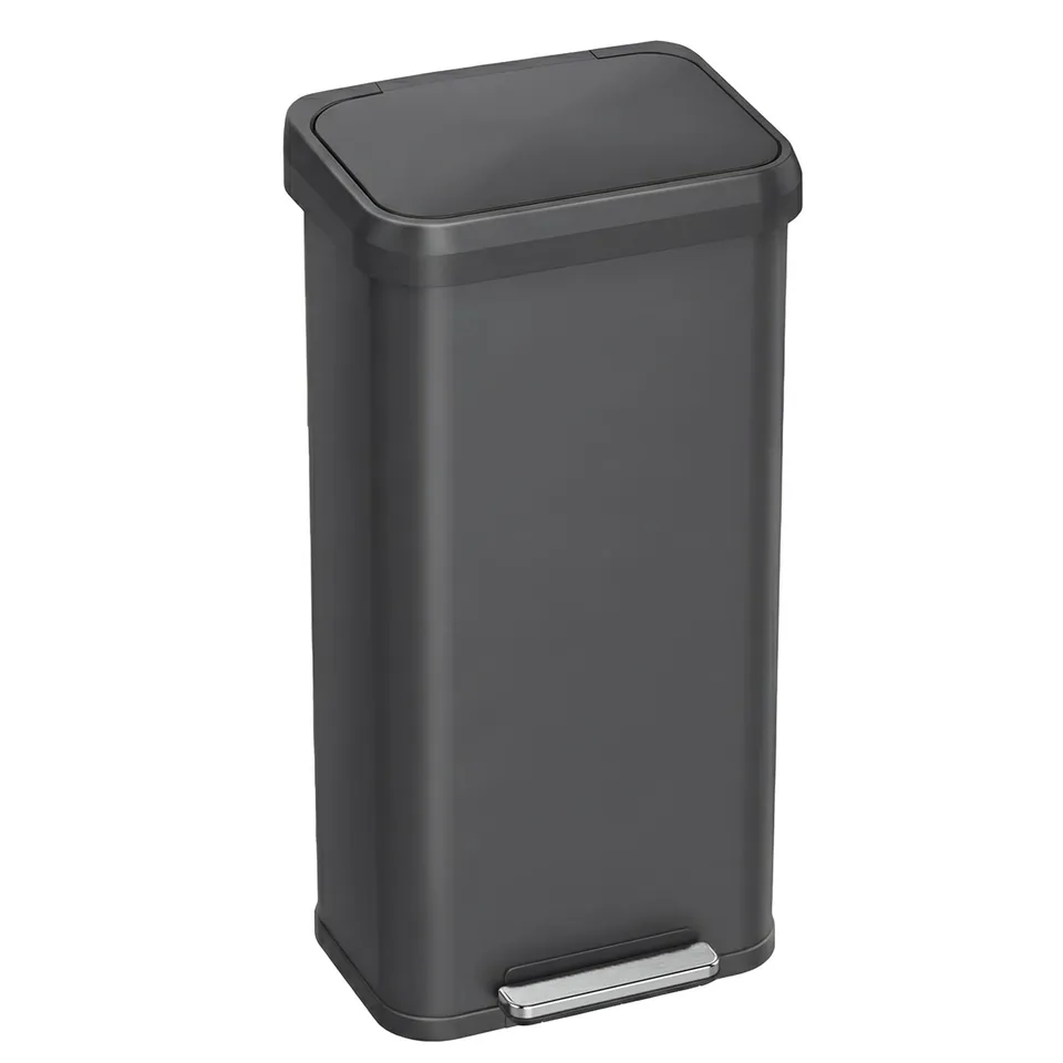 itouchless-75l-20-gal-softstep-exp-stainless-steel-step-pedal-kitchen-trash-can- image 1
