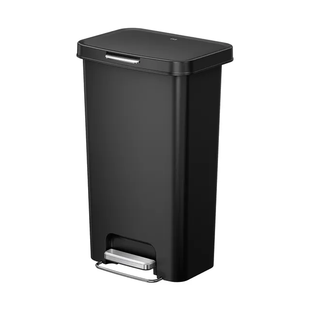 eko-45l-12-gal-pet-lock-kitchen-trash-can-with-lid image 1