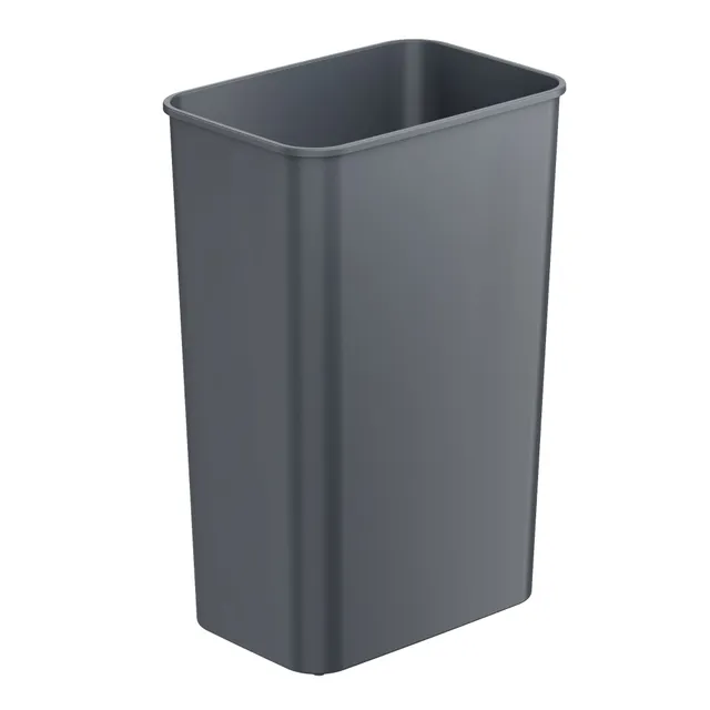 itouchless-sp13gg-replacement-trash-can-body-gray-13-2-gal-lid-not-included image 1