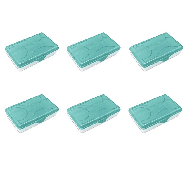 sterilite-supply-box-stackable-plastic-small-storage-container-with-snap-lid-mol image 1