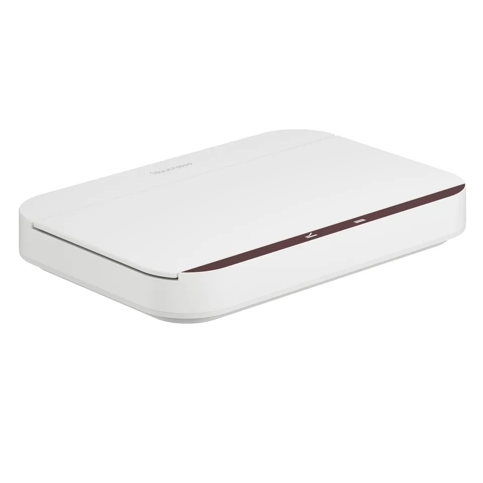 itouchless-sensor-trash-can-lid-replacement-for-sp13ww-model-lid-only image 1