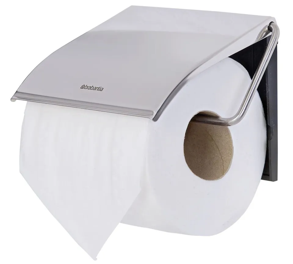 brabantia-renew-toilet-roll-holder-brilliant-steel-left-right-handed-use-drill-o image 1