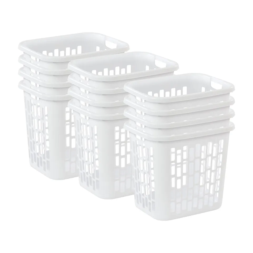 sterilite-ultra-easy-carry-laundry-basket-large-plastic-hamper-with-integrated-h image 1