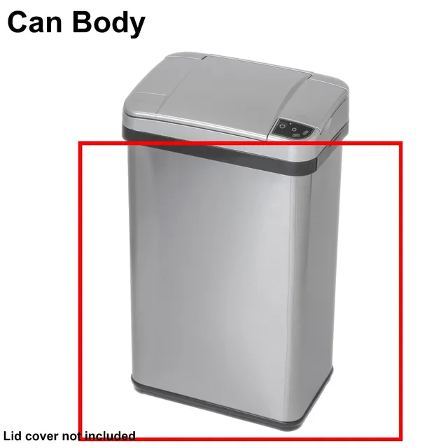 itouchless-stainless-steel-trash-can-body-for-mt04ss-p-sensor-can image 1