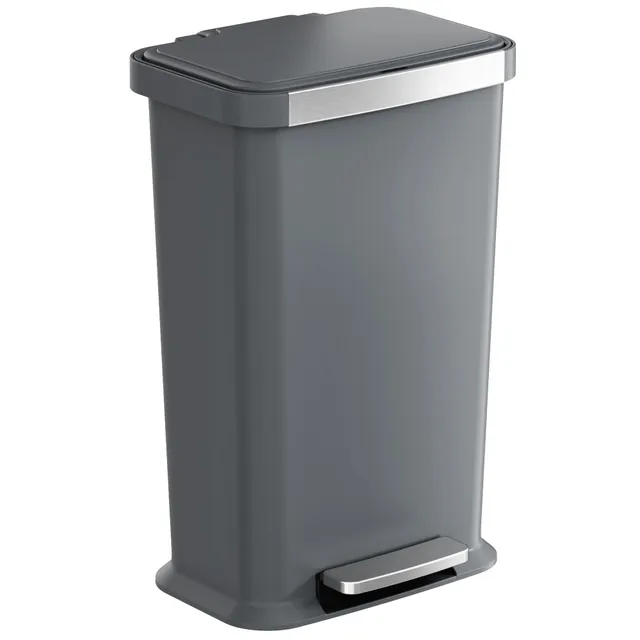 itouchless-13-2-gallon-softstep-prime-step-kitchen-trash-can-with-absorbx-odor-f image 1