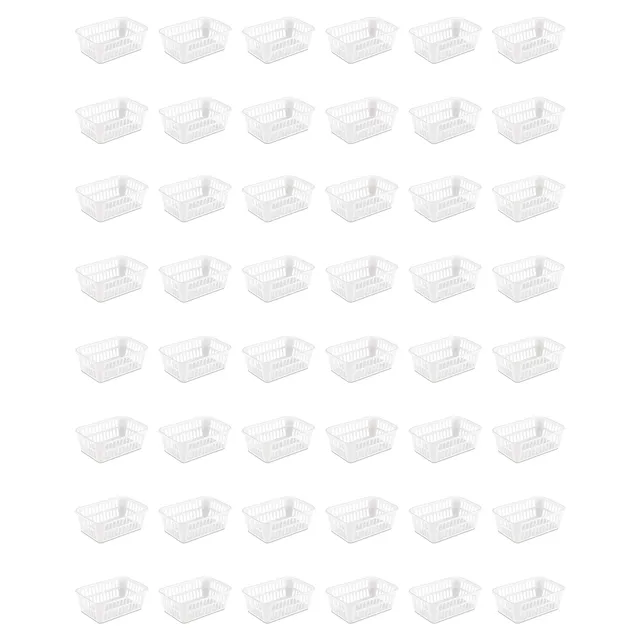 sterilite-storage-basket-8-x-11-25-x-4-25-48-pack-white image 1