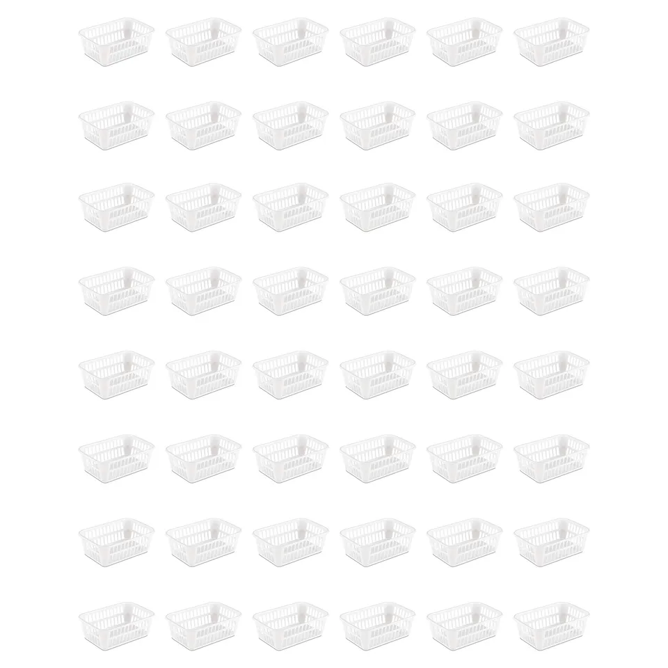 sterilite-storage-basket-8-x-11-25-x-4-25-48-pack-white image 1