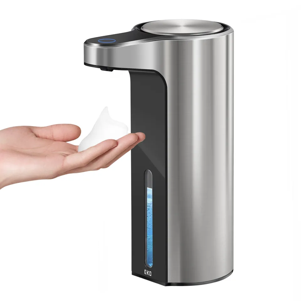 eko-aroma-smart-foaming-soap-dispenser-stainless-steel image 1