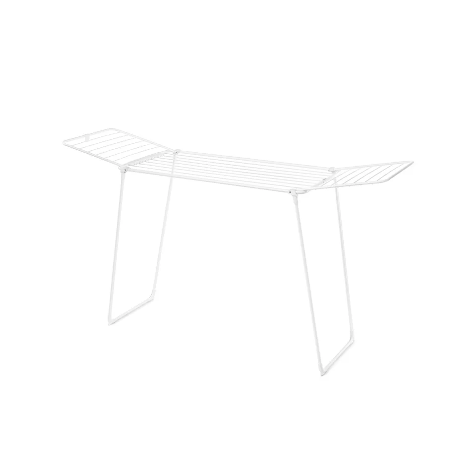 brabantia-hangon-clothes-drying-rack-72ft-22m-drying-space-white-large-foldable- image 1