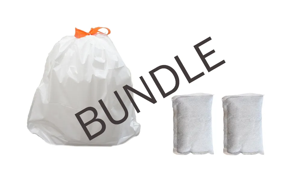 itouchless-40-premium-trash-bags-for-13-gallon-cans-and-2-activated-carbon-filte image 1