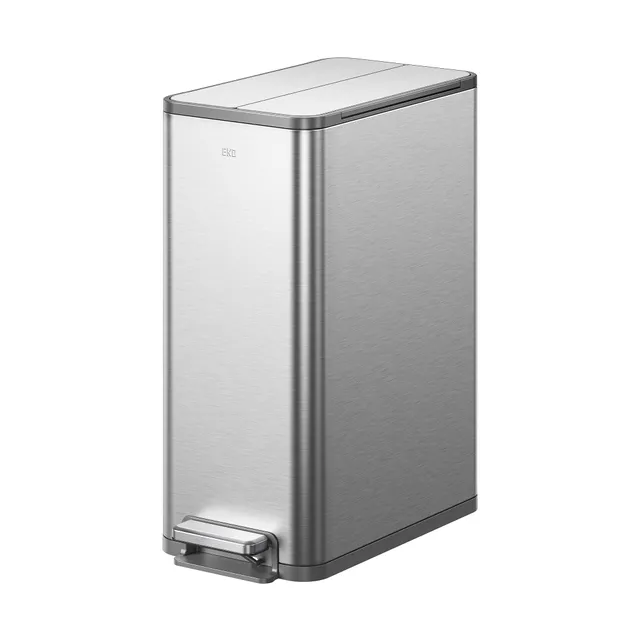 eko-x-wing-50l-13-2-gallon-slim-step-trash-can-with-dual-wing-lid image 1