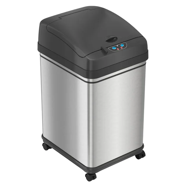 itouchless-8-gallon-30-liter-stainless-steel-pet-proof-sensor-kitchen-trash-can- image 1