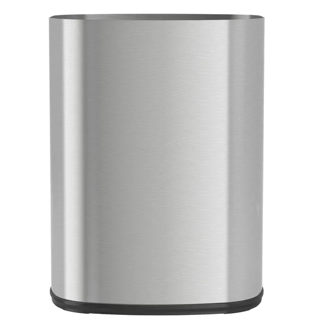 itouchless-13-gallon-oval-sensor-trash-can-body-replacement-canister-for-itos13b image 1