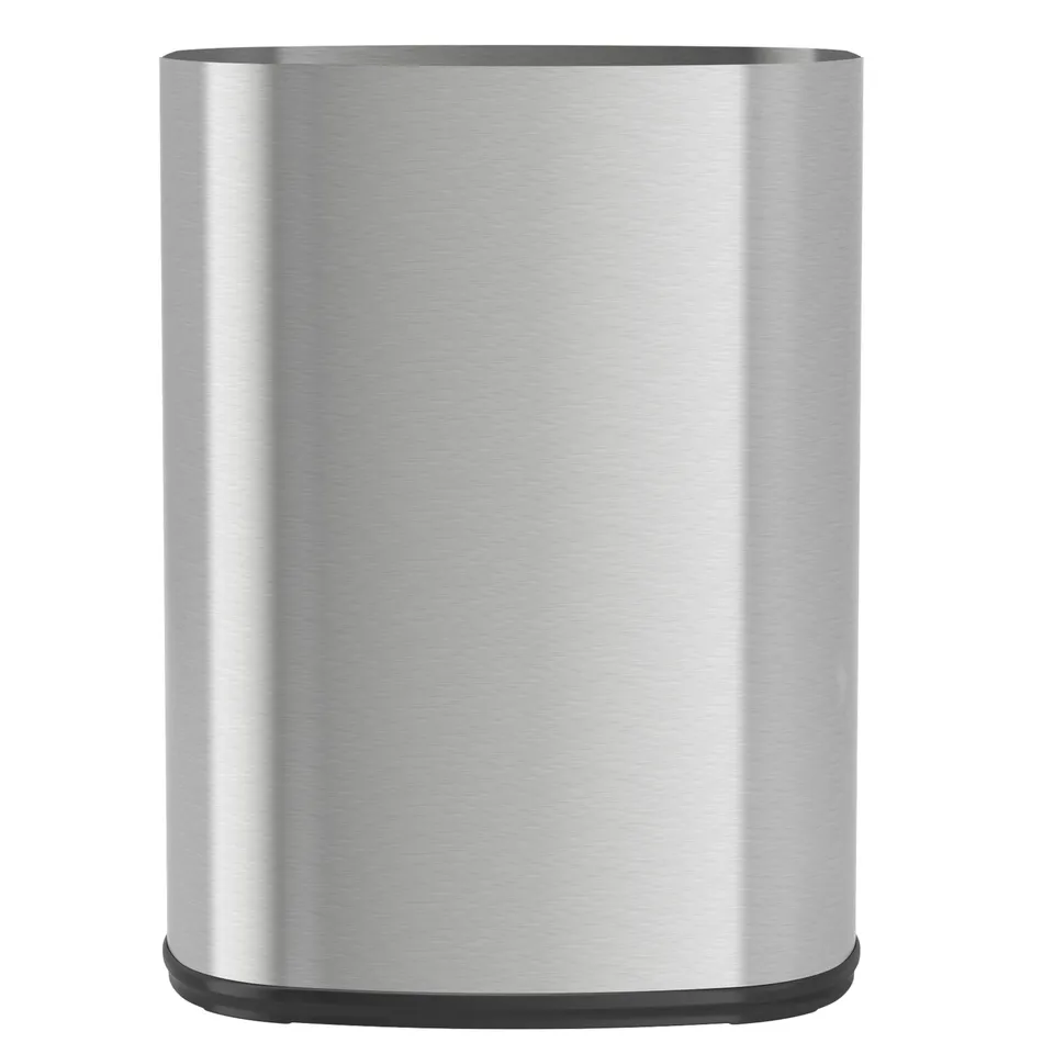 itouchless-13-gallon-oval-sensor-trash-can-body-replacement-canister-for-itos13b image 1