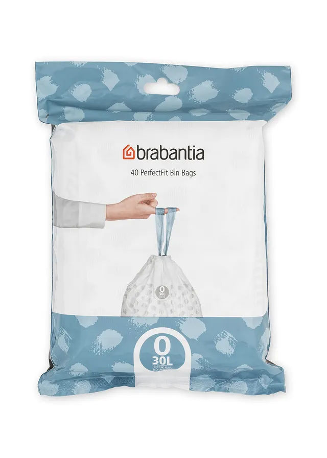 brabantia-perfectfit-trash-bags-size-o-8-gal-thick-drawstring-liners-40-count image 1