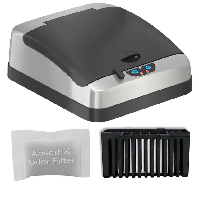 itouchless-sensor-lid-cover-absorbx-odor-filter-bundle-for-it13rx-trash-can image 1