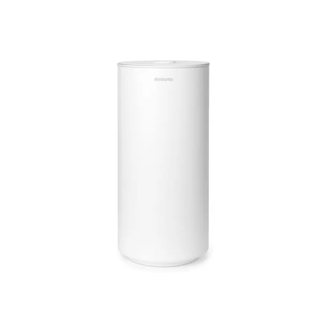 brabantia-mindset-toilet-roll-dispenser-mineral-fresh-white-wall-mountable-holds image 1
