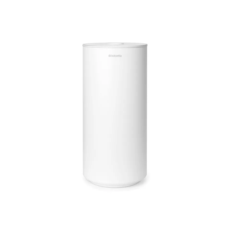 brabantia-mindset-toilet-roll-dispenser-mineral-fresh-white-wall-mountable-holds image 1