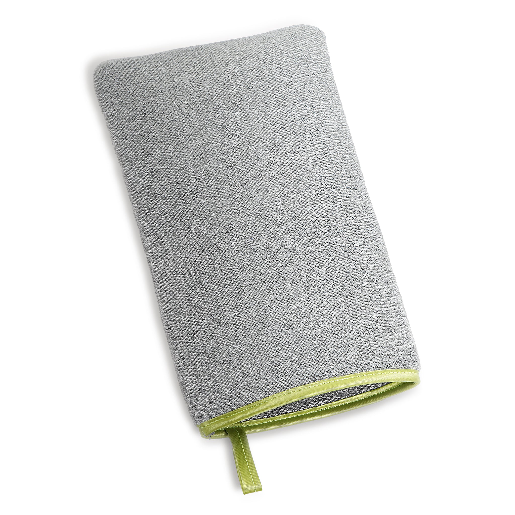 eko-microfibre-cleaning-mitt-for-stainless-steel-lint-free-reusable-dual-sided image 2